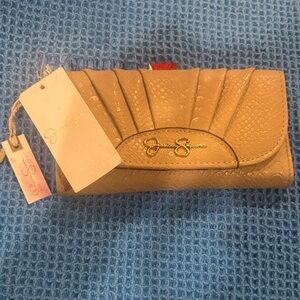 Jessica Simpson mushroom color Wallet